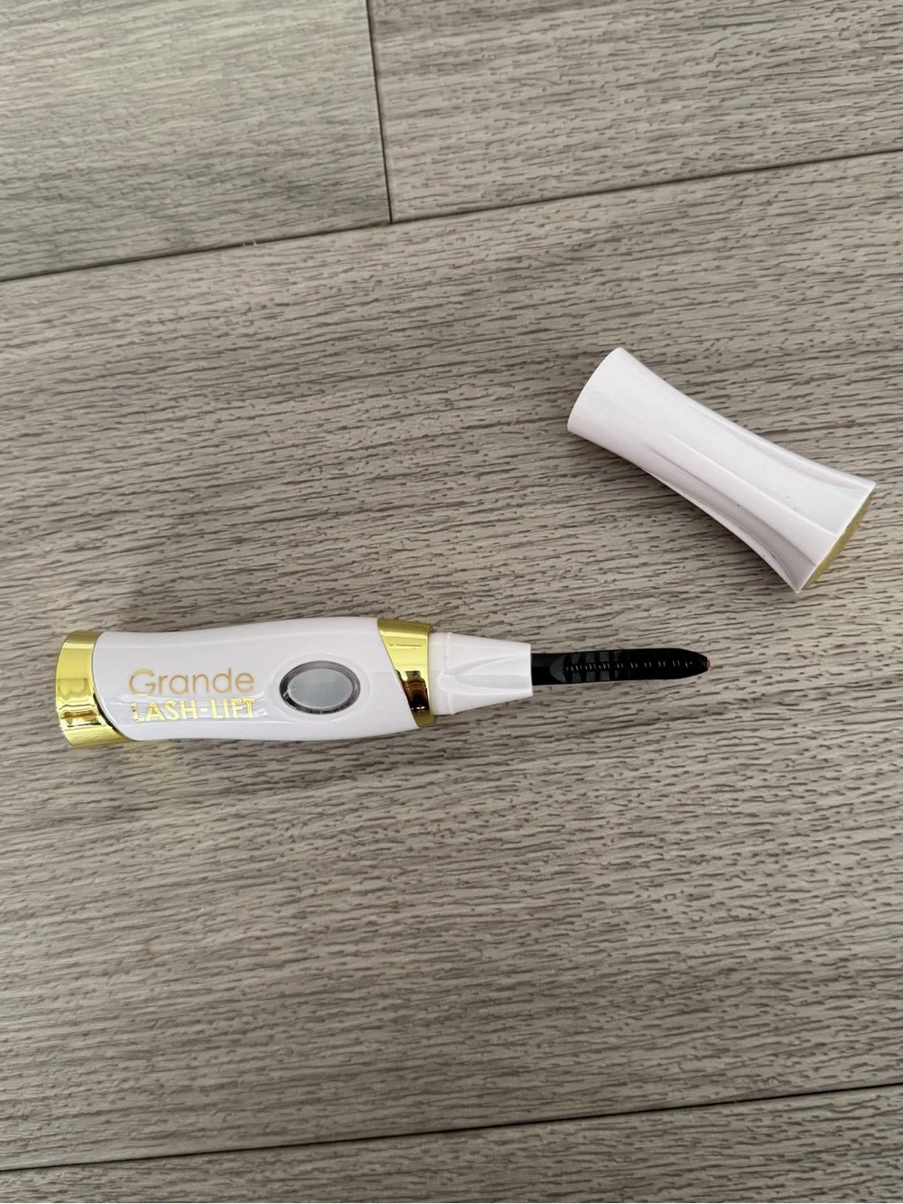 Grande Heated Lash Lift Tool in White & Gold